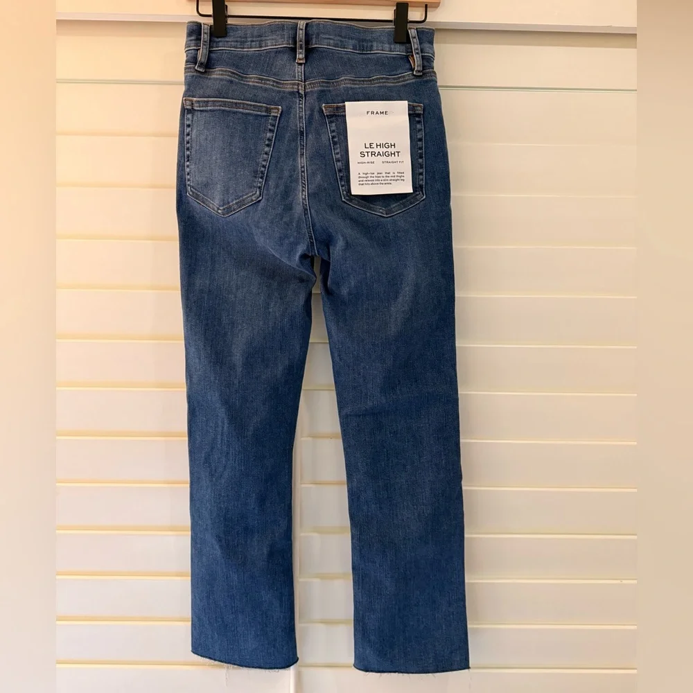 FRAME Denim LeHigh Straight Jeans